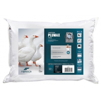 Travesseiro Plumax Percal 50 cm x 70 cm Fibrasca
