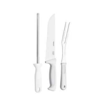 Conjunto Para Churrasco 3 Pçs Brinox Precision