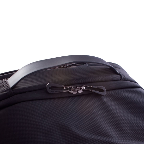 Mochila Grande Sestini Dry com 2 Compartimentos Notebook 17 - Preto