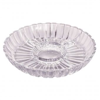 Petisqueira L´Hermitage 24,5cm em Cristal Ecológico 22057