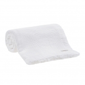 Colcha Solteiro Buddemeyer Medalhão com Franja - Branco - 1011