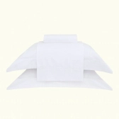 Jogo de Cama Casal Buddemeyer Damask Square Cetim 300 fios - Branco