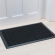 Tapete de Porta Retangular Lima 40 x 60 cm Niazitex - Preto