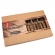 Conjunto para Churrasco Simonaggio 12 peças Inox e Madeira