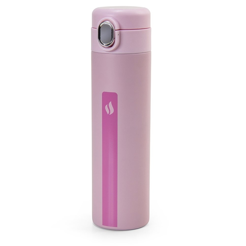 Squeeze Térmico H2O Aço Inox 500ml Termopro - Rosa