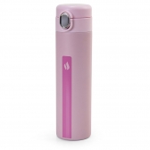Squeeze Térmico H2O Aço Inox 500ml Termopro - Rosa