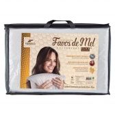 Travesseiro Favos de Mel 50 cm x 70 cm Branco