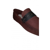 Mocassim Masculino Saullo 27015 em Camurça Bordo