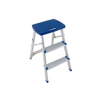 Escada Banqueta de Alumínio Mor