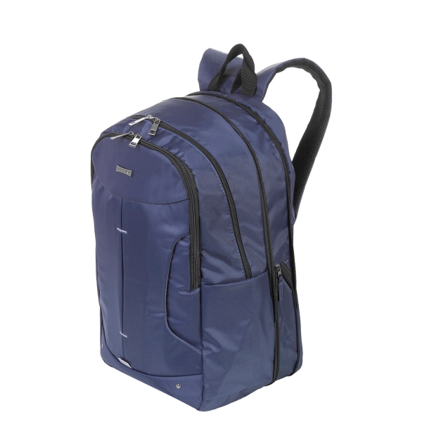 Mochila Grande Sestini 2 Compartimentos Expansível New Next - Azul