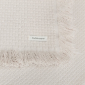 Colcha Solteiro Buddemeyer In Design com Franja - Bege - 1436