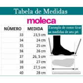 Sapatilha Feminina Moleca Lona Sider Nó - Preto