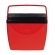Caixa Térmica Cooler 34 Litros Mor - Vermelho Tampa Preta