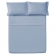 Colcha Piquet Casal 3 Peças Teka Gênova 100% Algodão 235g/m² - Azul