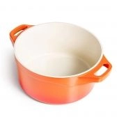 Caçarola Le Cook Premier Orange 28 cm 7,2 L