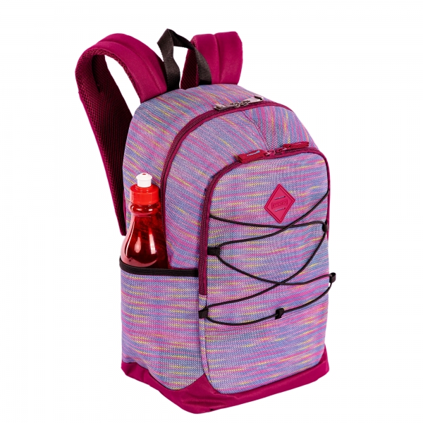 Mochila Sestini Magic Malha Etnica - Rosa