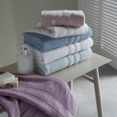 Jogo de Toalhas Buddemeyer Vanilla 5 Peças - Azul 3217