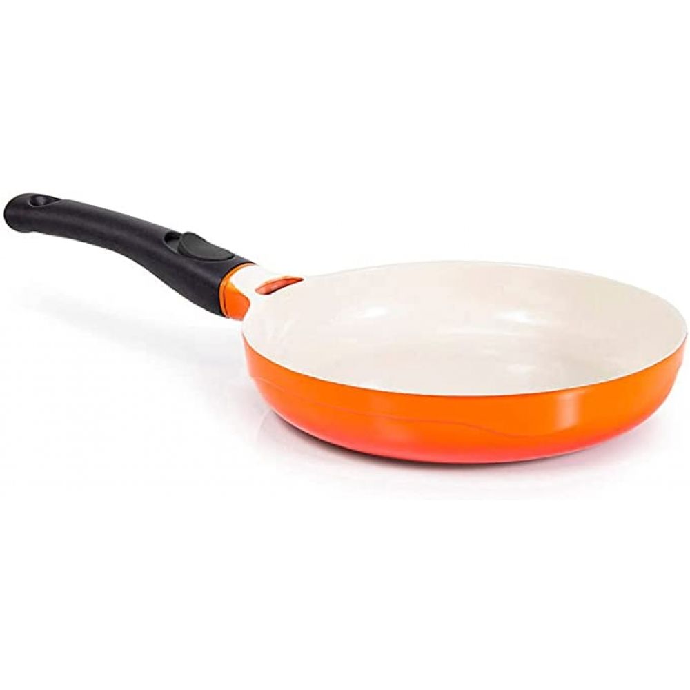 Frigideira Le Cook Premier Orange 24cm 1,7L Cabo Destacável