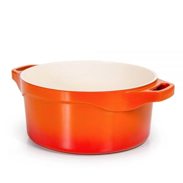 Caçarola Le Cook Premier Orange 28 cm 7,2 L
