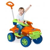 Quadriciclo Bandeirante SuperQuad Passeio e Pedal Laranja