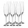 Jogo 6 Taças Champagne 220 ml Bohemia Crystalite