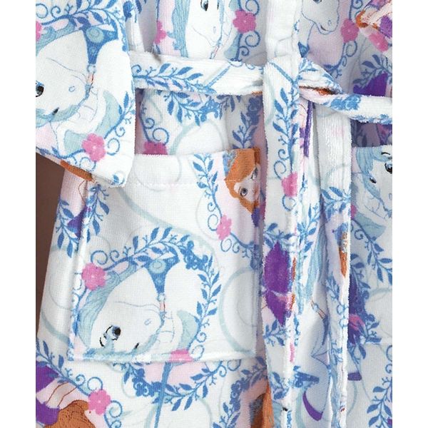 Roupão Infantil Dohler Princesa Sofia 100% Algodão