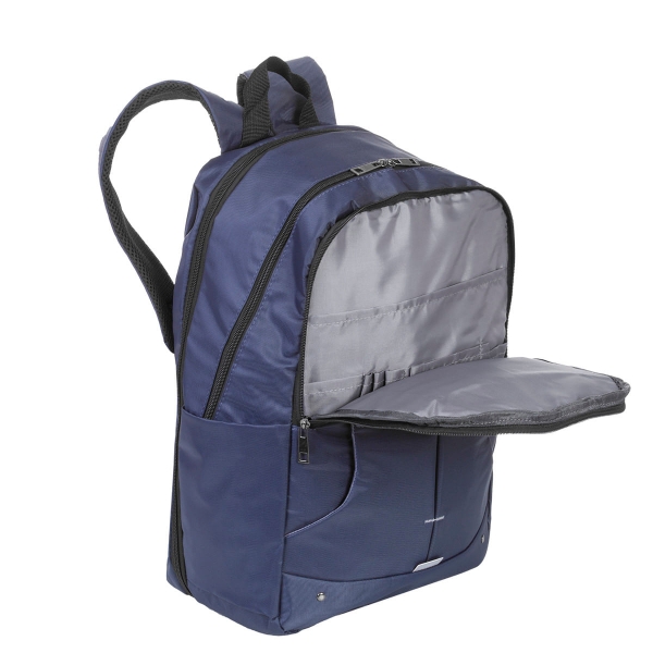 Mochila Grande Sestini 2 Compartimentos Expansível New Next - Azul