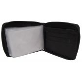 Carteira Masculina com Zíper Fasolo Couro H014-006 - Preto