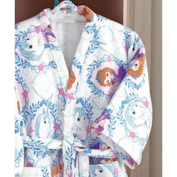 Roupão Infantil Dohler Princesa Sofia 100% Algodão