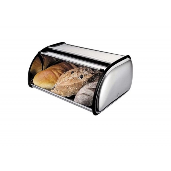 Porta Pão Inox Médio Euro