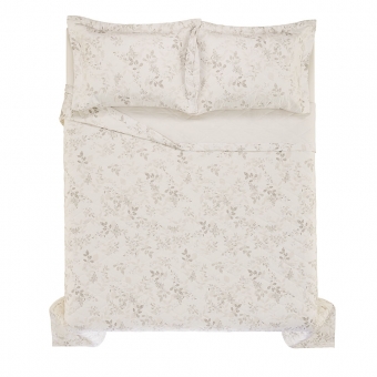 Kit Colcha Queen 3 peças Karsten 270 Fios Cetim Clarice