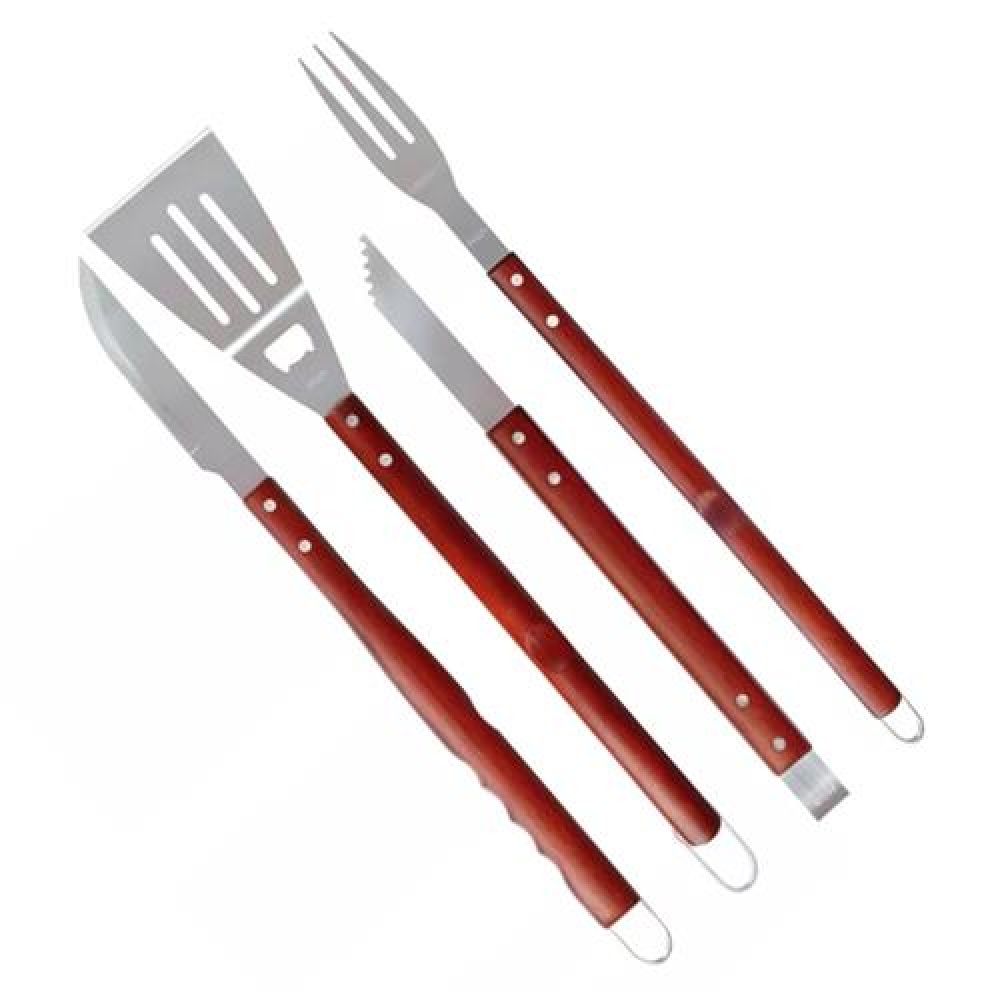 Conjunto Para Churrasco Mor 4 Peças