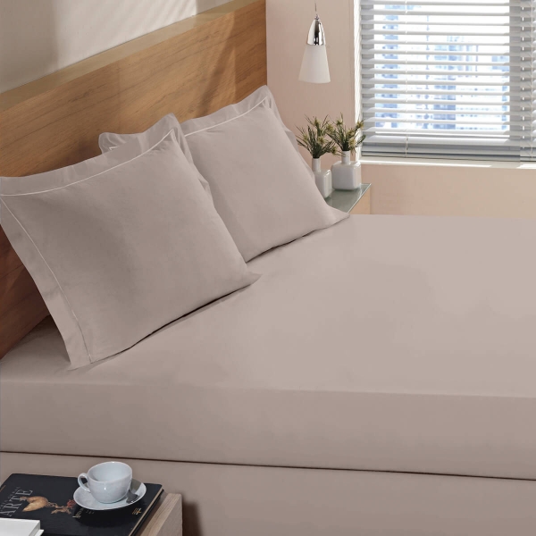 Lençol com Elástico King Buettner Reffinata 230 Fios - Fendi