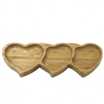 Petisqueira de Coração em Bambu Dynasty