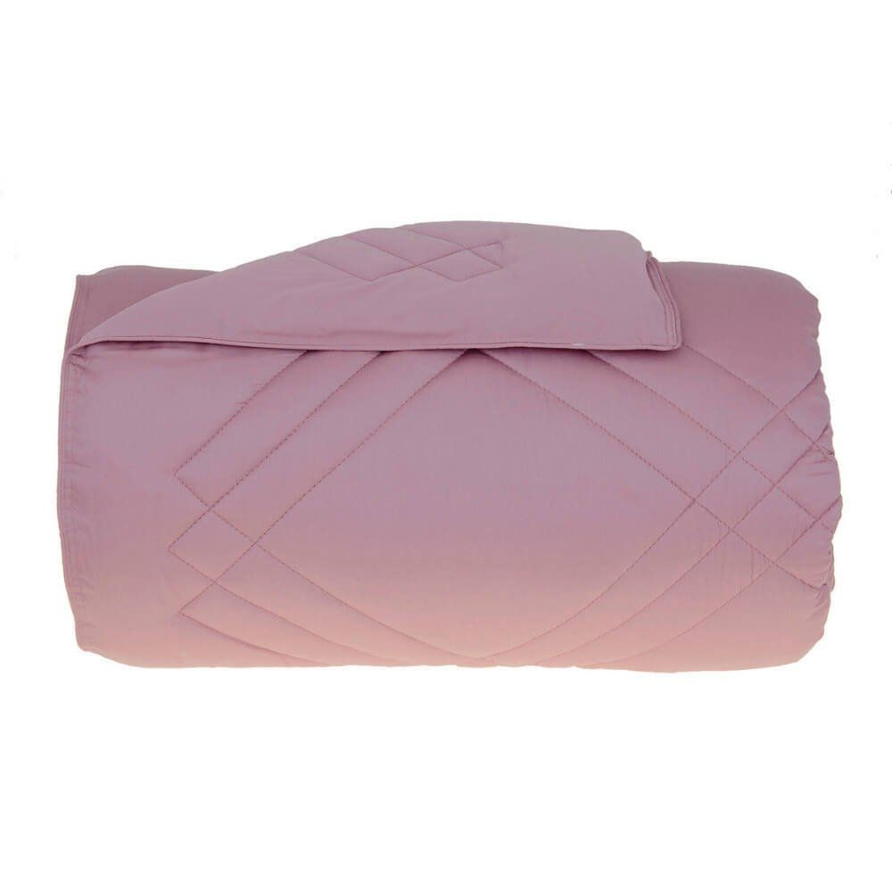 Edredom Queen Buddemeyer Vision Cetim 270 Fios - Rosa