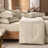 Kit Colcha Queen 3 peças Karsten 180 Fios Percal Gomes