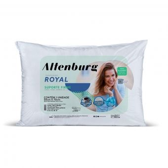 Travesseiro Altenburg Royal 50 cm x 70 cm Branco