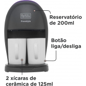 Cafeteira Elétrica 2 Xícaras Black Decker Freestyle 450 w