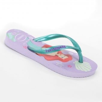 Chinelo Havaianas Kids Menina Princess Lilás