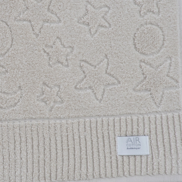Toalha de Rosto Buddemeyer Zodíaco Air Cotton - Bege 1711