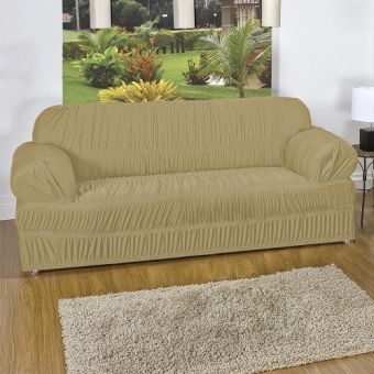 Capa para Sofá 2 e 3 Lugares Pires Modelagem Extra Grande