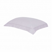 Fronha Avulsa Cetim 300 Fios Buddemeyer 50x70  Damask Square - Bege Palha