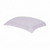 Fronha Avulsa Cetim 300 Fios Buddemeyer 50x70  Damask Square - Bege Palha
