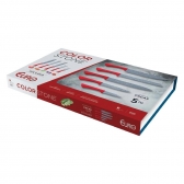 Conjunto de Facas Euro Home Colorstone Volcano 5 peças