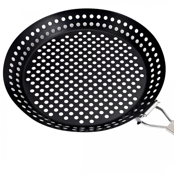 Panela para Grelhar em Aço Inox Easy Grill Dynasty - Preto