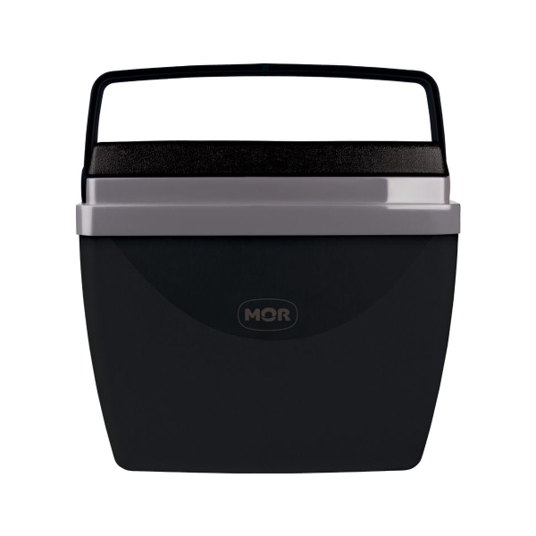 Caixa Térmica Cooler 34 Litros Mor - Preta com Cinza