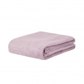 Manta Casal Uzoo Soft Microfibra 1,80 m x 2,00 m Lisa - Rosa
