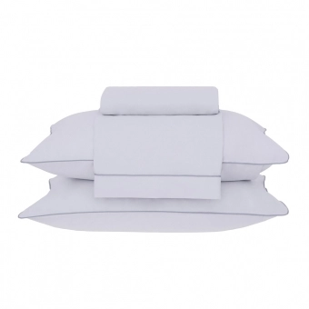 Jogo de Cama Queen Buddemeyer Basic Percalle 180 Fios