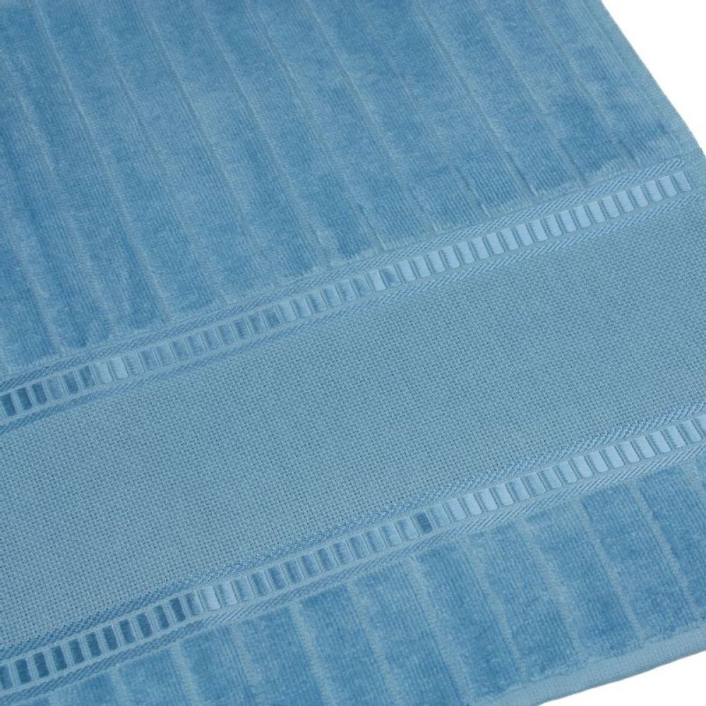 Toalha Social Lavabo para Bordar Buettner Caprice Luxo - Azul Petróleo