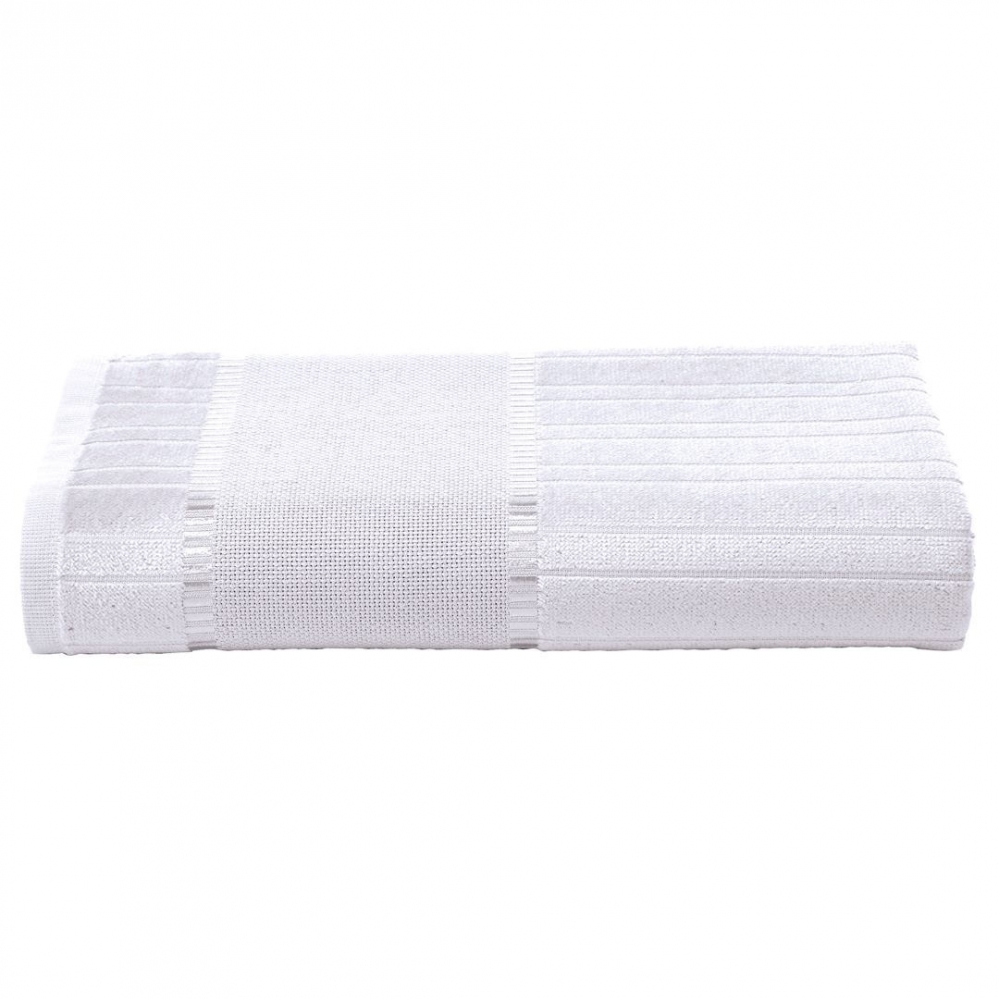 Toalha para Bordar Lavabo Valour Dohler Bella Sem Estampa - Branco
